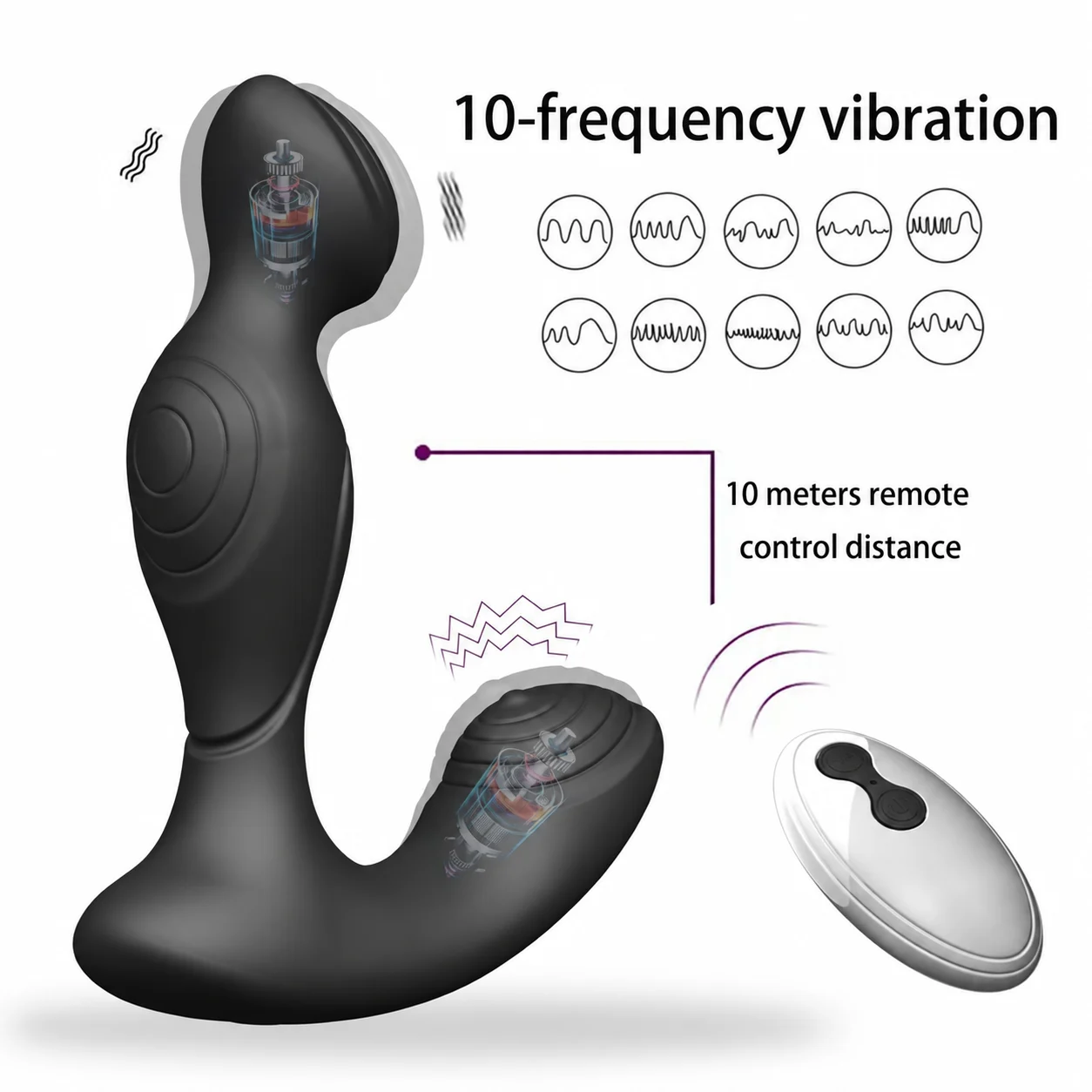 Wireless Remote-Controlled Wearable Prostate Massager — product detail
