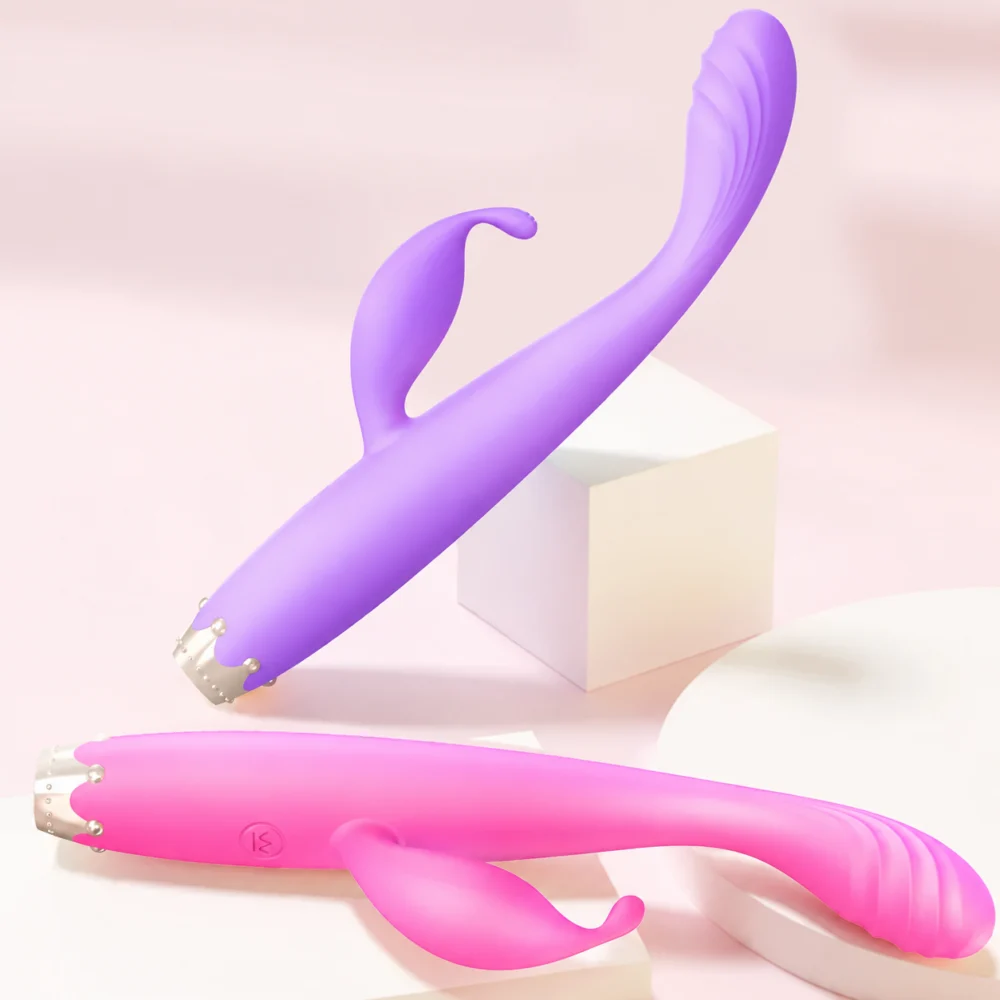 Crown-Tip Dual-Vibration Personal Vibrator — product detail