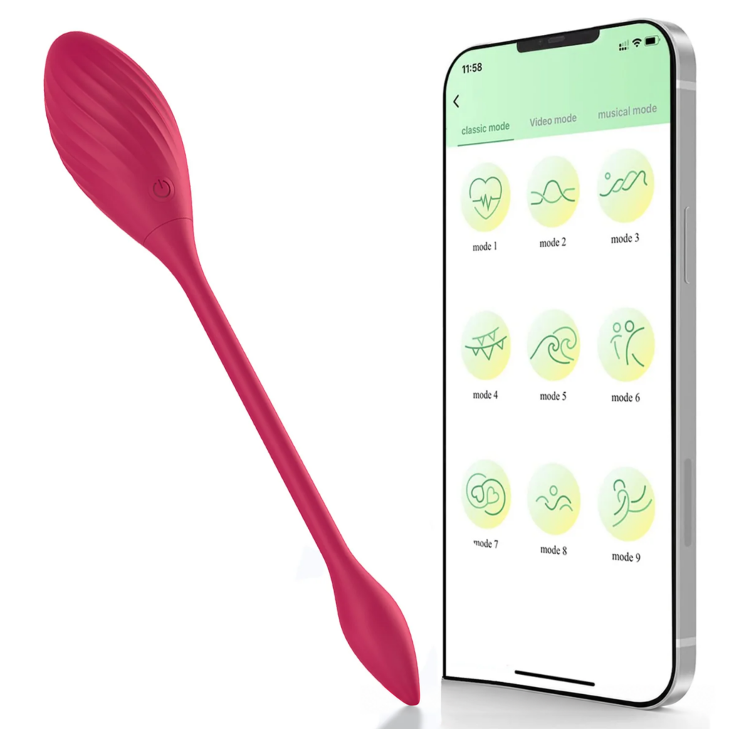 App-controlled wearable personal massager with remote and phone interface