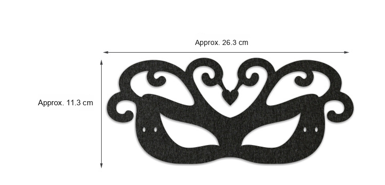 Supplier measurements: Approx. 26.3 cm, Approx. 11.3 cm