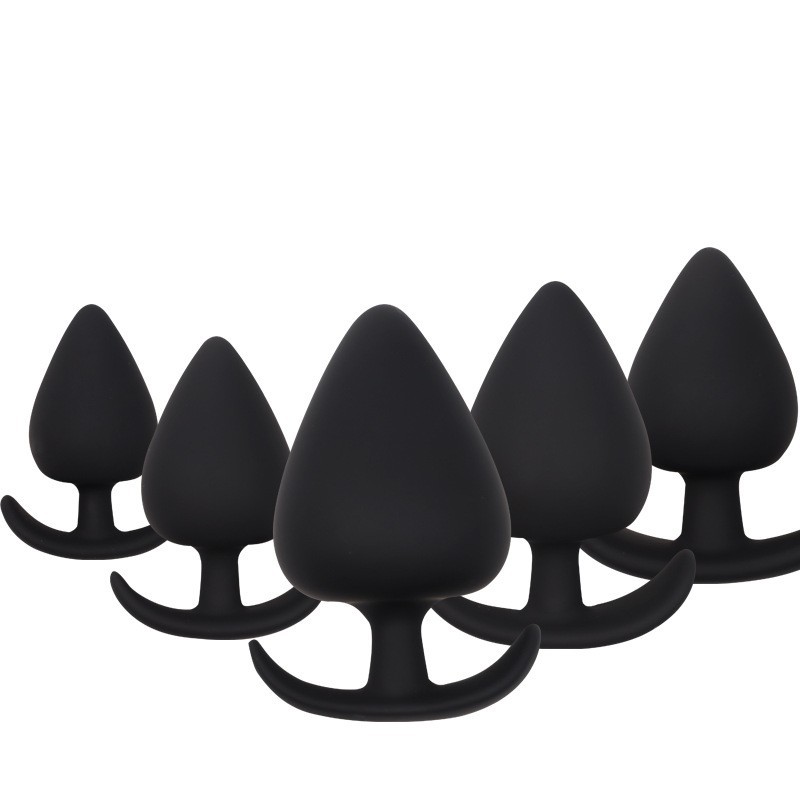 Silicone Butt plug Large Anal Plug Wearable Training Sex toy Adult