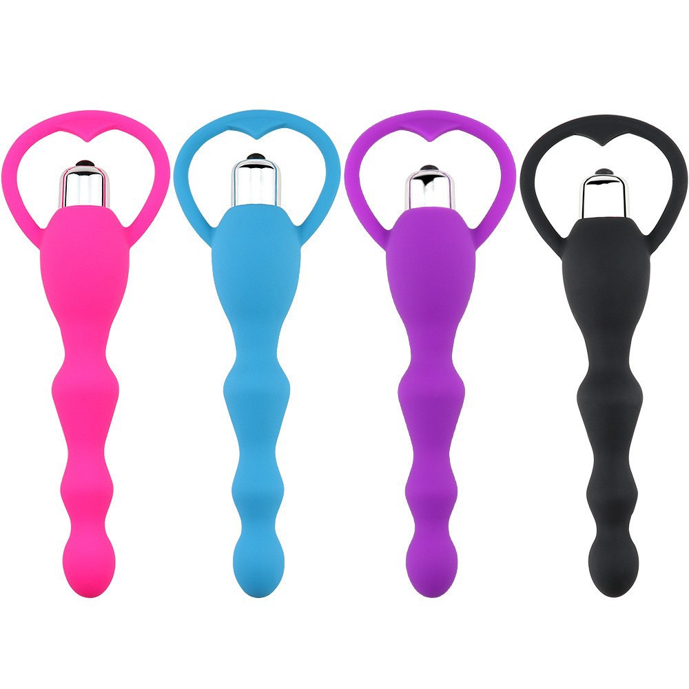 Butt plug Unisex Anal Masturbator Anal Silicone Anal beads Vibrator Anal Plug Vibrator