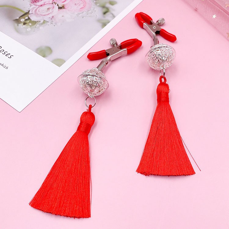 Tassel Bell Clamps and Plug Set - Color Options