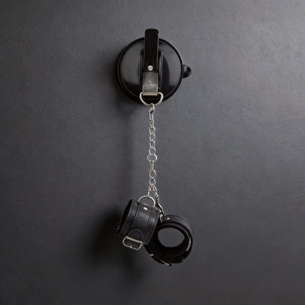 Bath SM Suction cup Handcuffs Bondage restraint For women Punishment Prop Tease SM Set