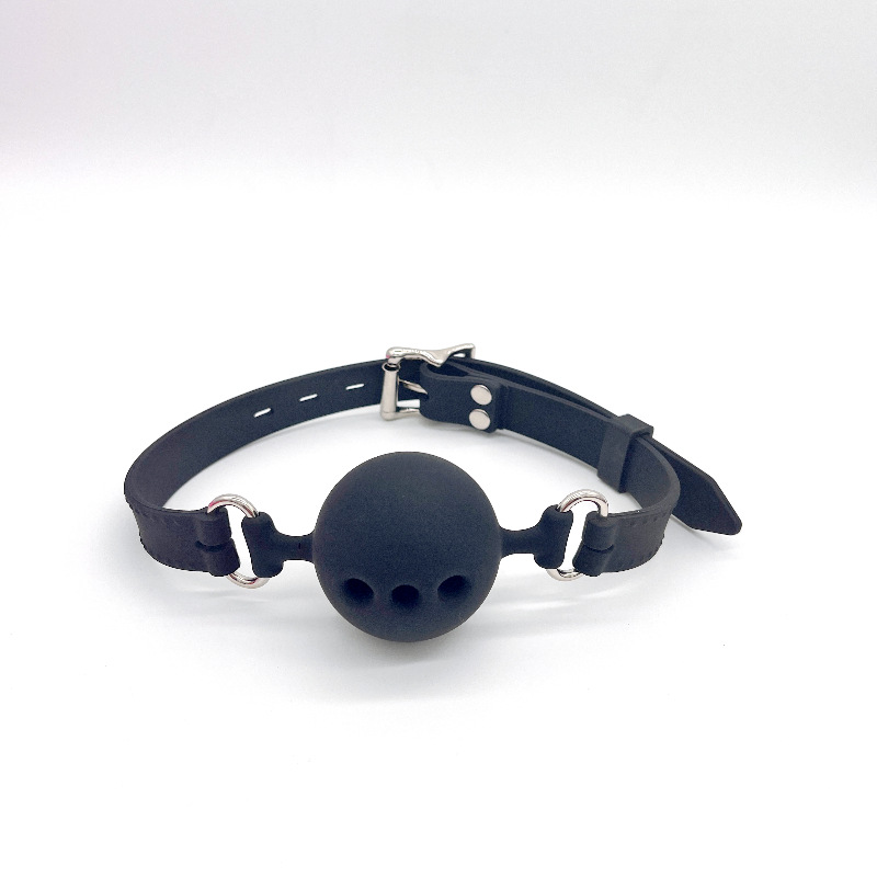 Large Silicone Ball Gag with Air Holes