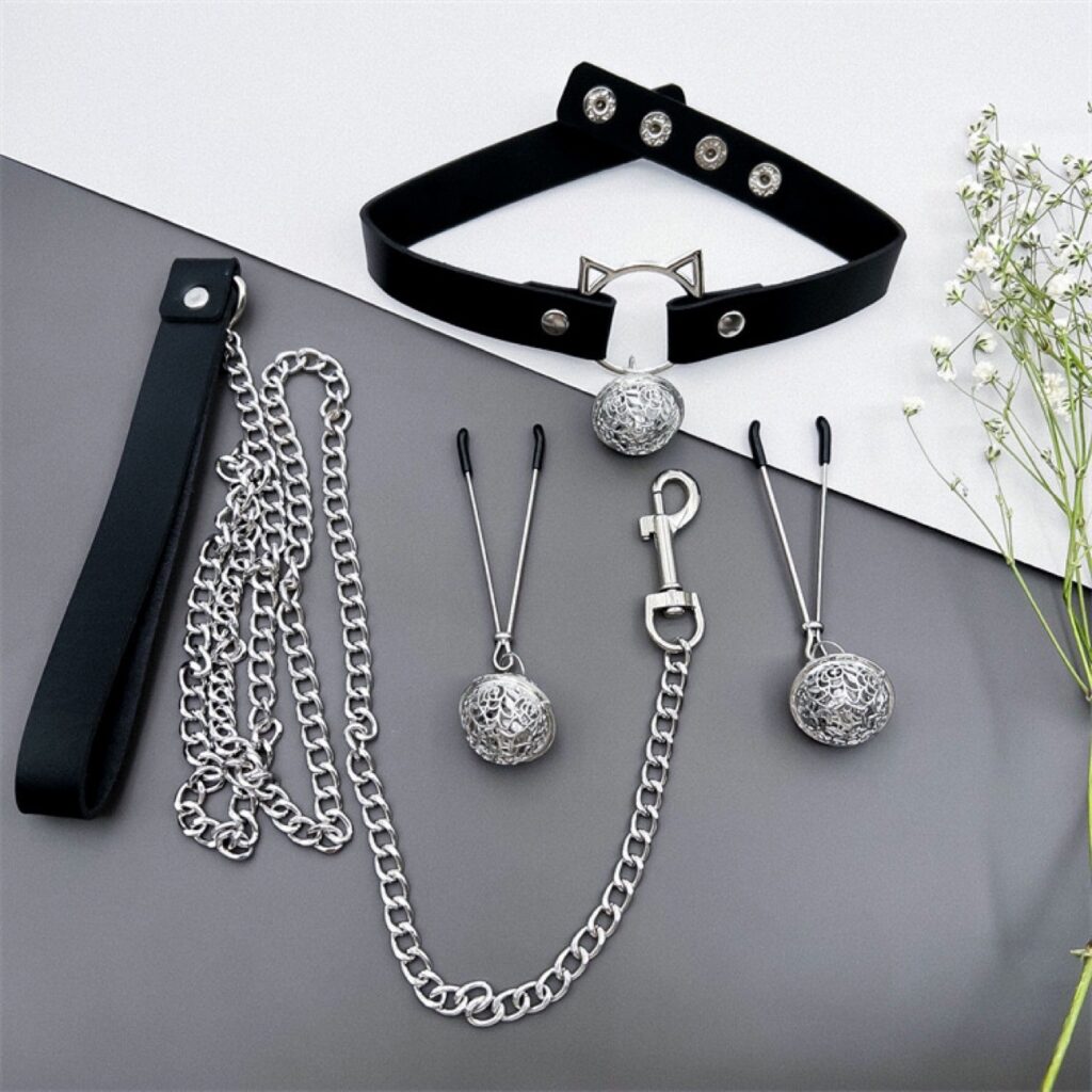 Bow Necklace Bell Accessory Choker Collar Chain choker Minimal Long