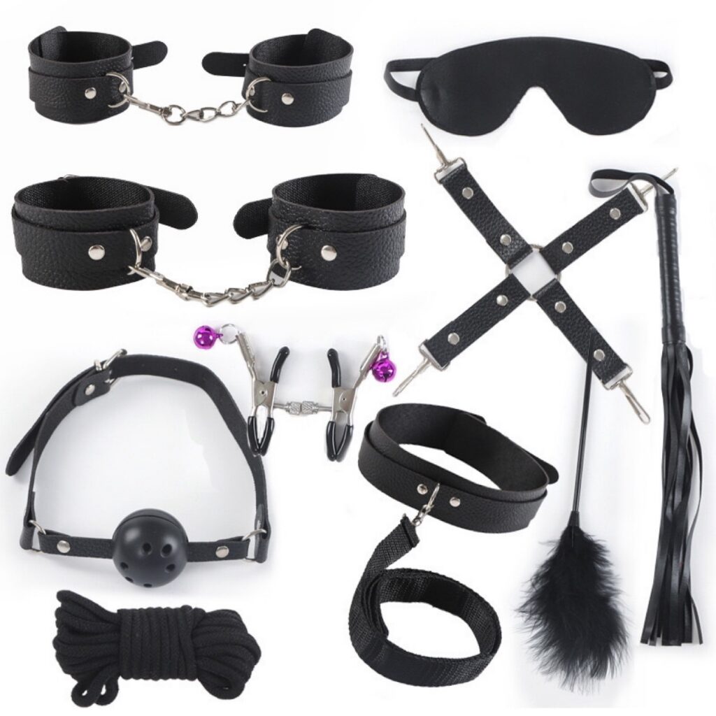 SM Bondage 10-piece set Toy Set Couples Training Alternative Punishment Adult