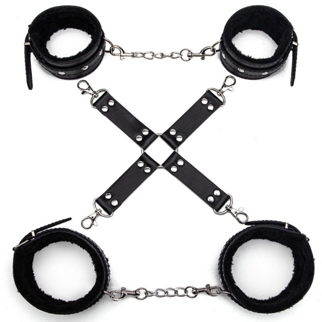 Bondage Handcuffs Ankle cuffs Restraint Cross Training SM