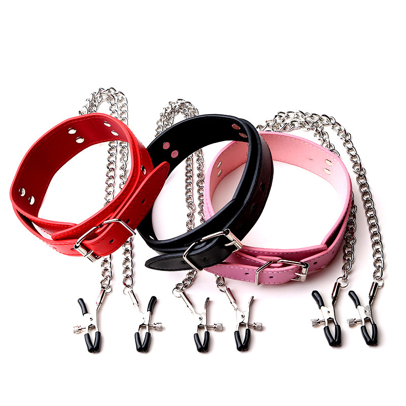 Collar with Chain-Linked Clamps