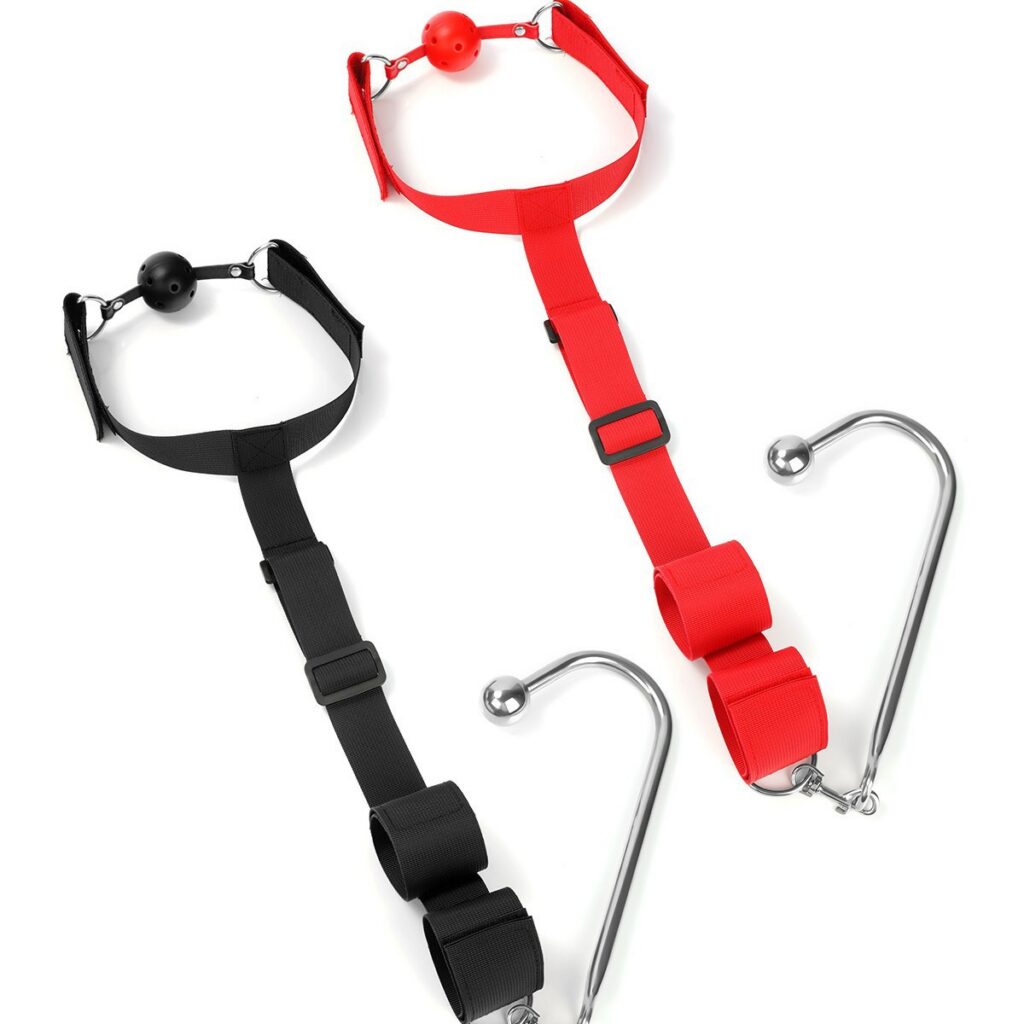 Adult Set SM Prop Alternative Restraint Collar Mouth gag Bondage Restraint