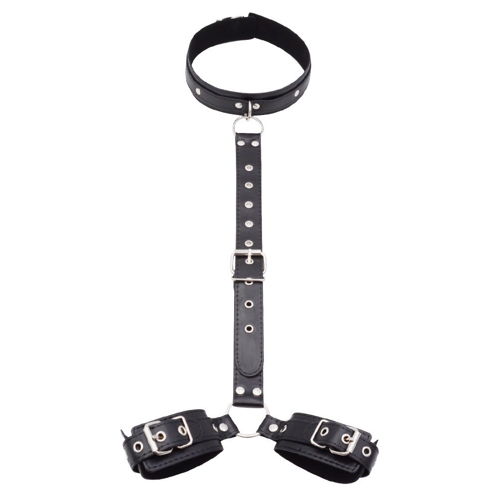 SM Bondage restraint Collar Handcuffs Women Training Unisex Couples toy bd SM