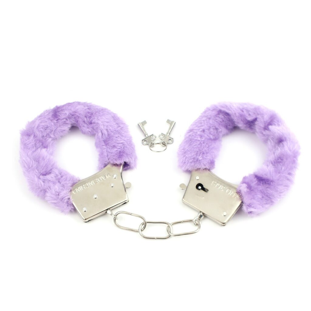 Metal Handcuffs - Plain and Plush-Trim Options