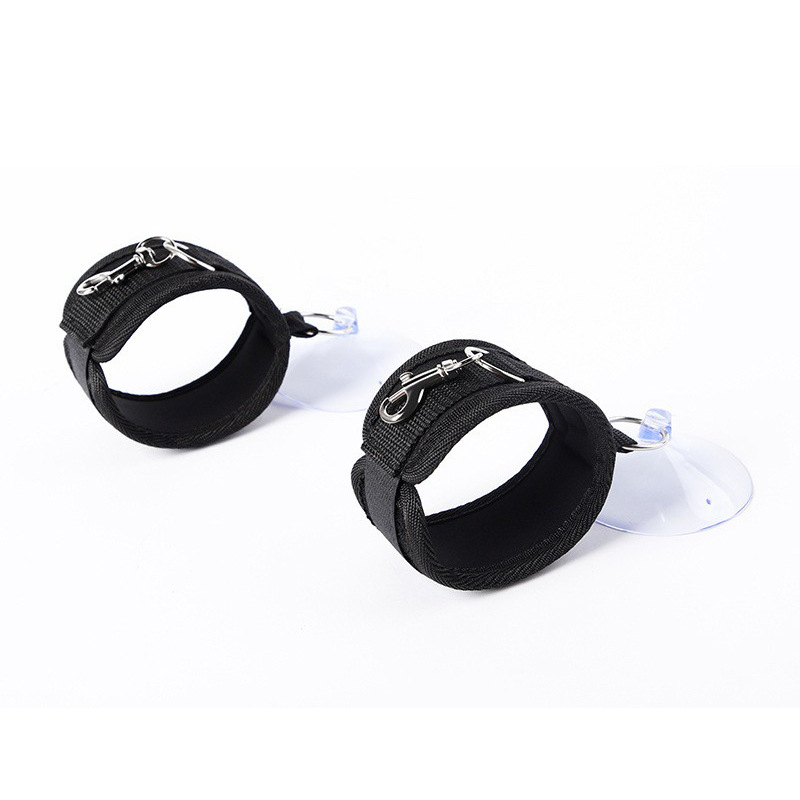 SM Suction cup Handcuffs Ankle cuffs Prop Bath Tease Bondage Restraint Toy