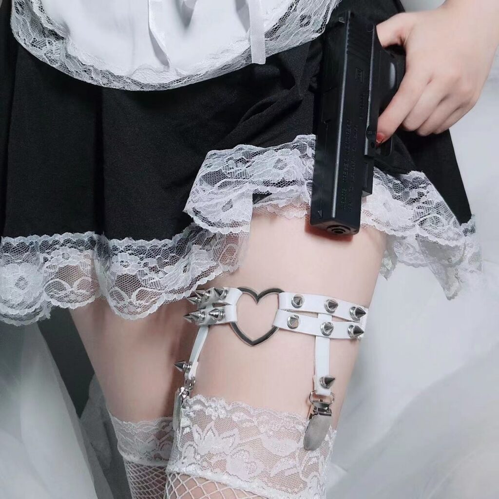 Korean Heart Large Thigh band Clamp Strap Clamp Large Thigh band