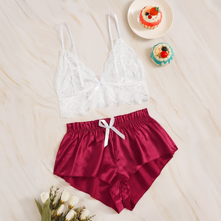 Sexy Lace Set Breathable Lingerie