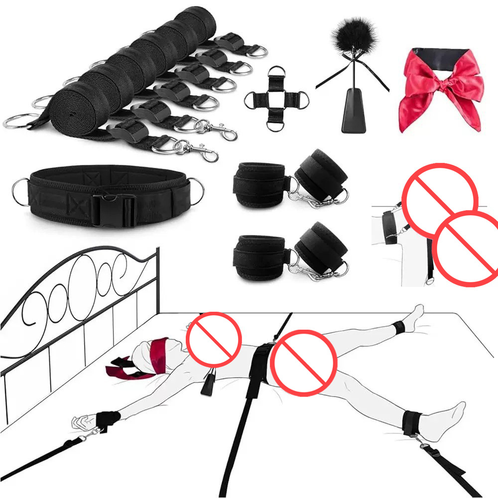 SM Adult Strap Bondage Tease Aid Strap Novelty toy Set