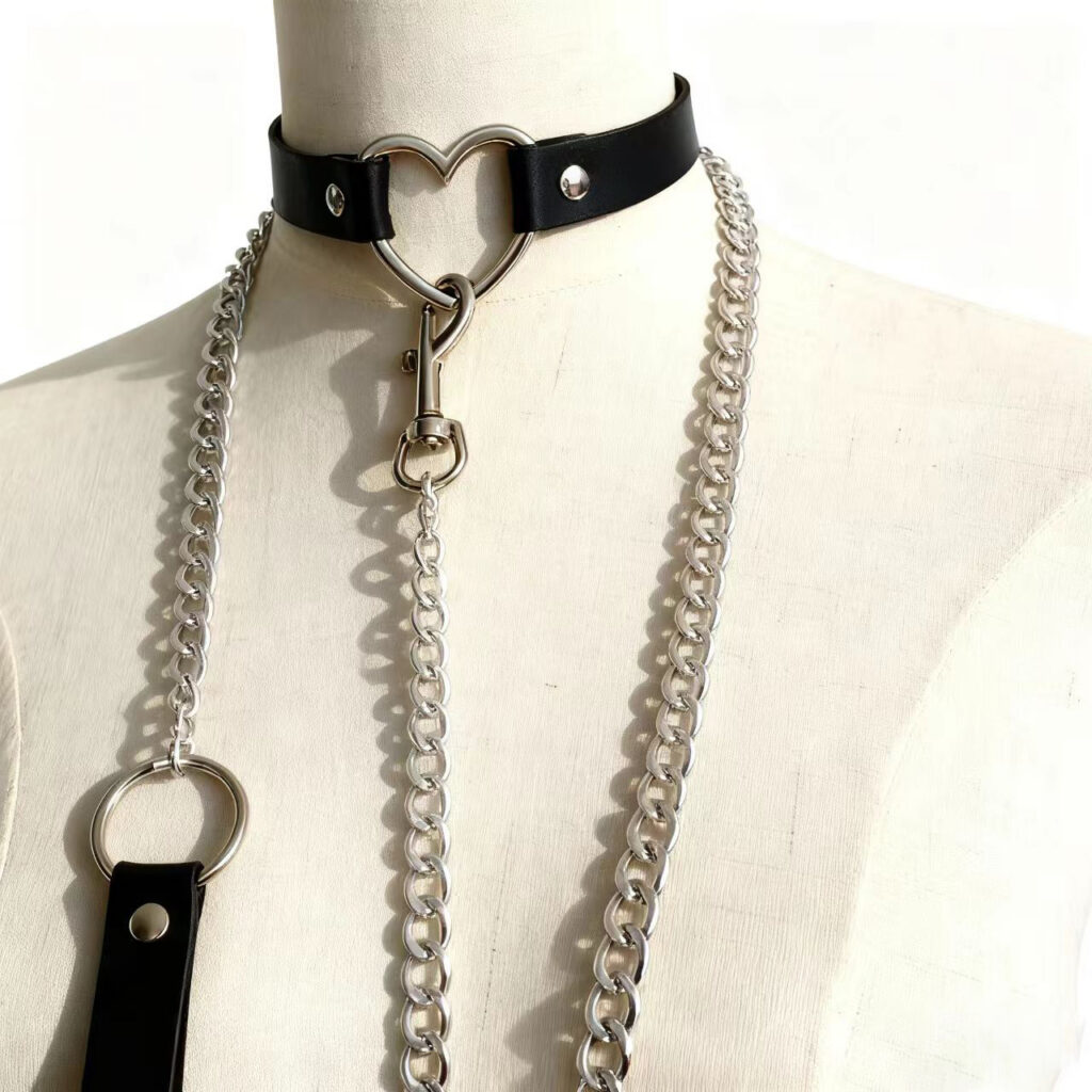 Punk Necklace choker Collarbone necklace Collar Bell Collar Set