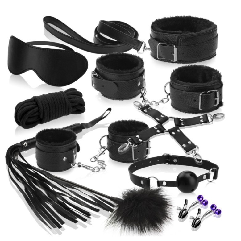 SM Bondage 10-piece set Toy Set Couples Training Alternative Punishment Adult