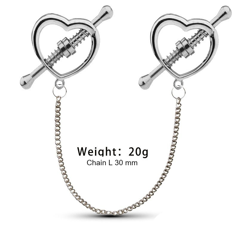 SM Metal Nipple clamps Sex toy Unisex Couples Nipple clamps