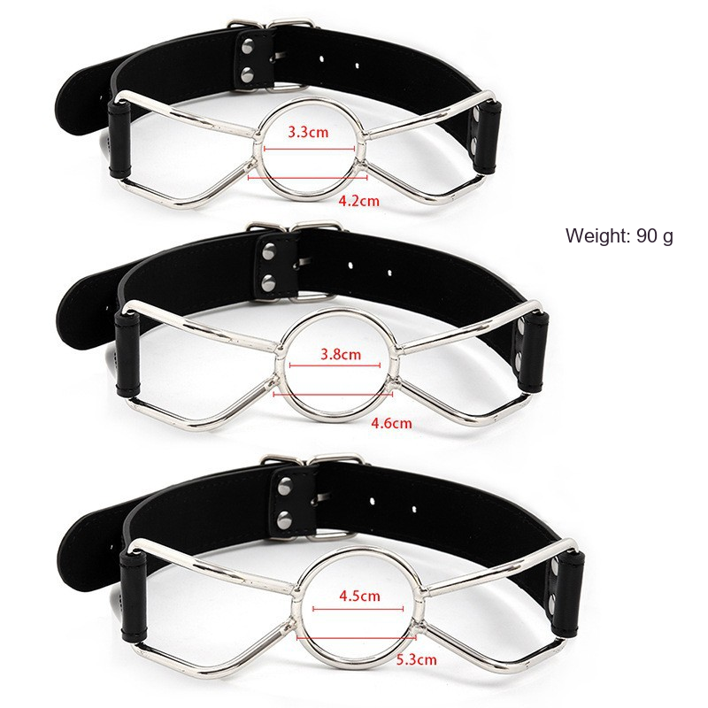 Mouth gag SM Tease Stainless steel SM Set