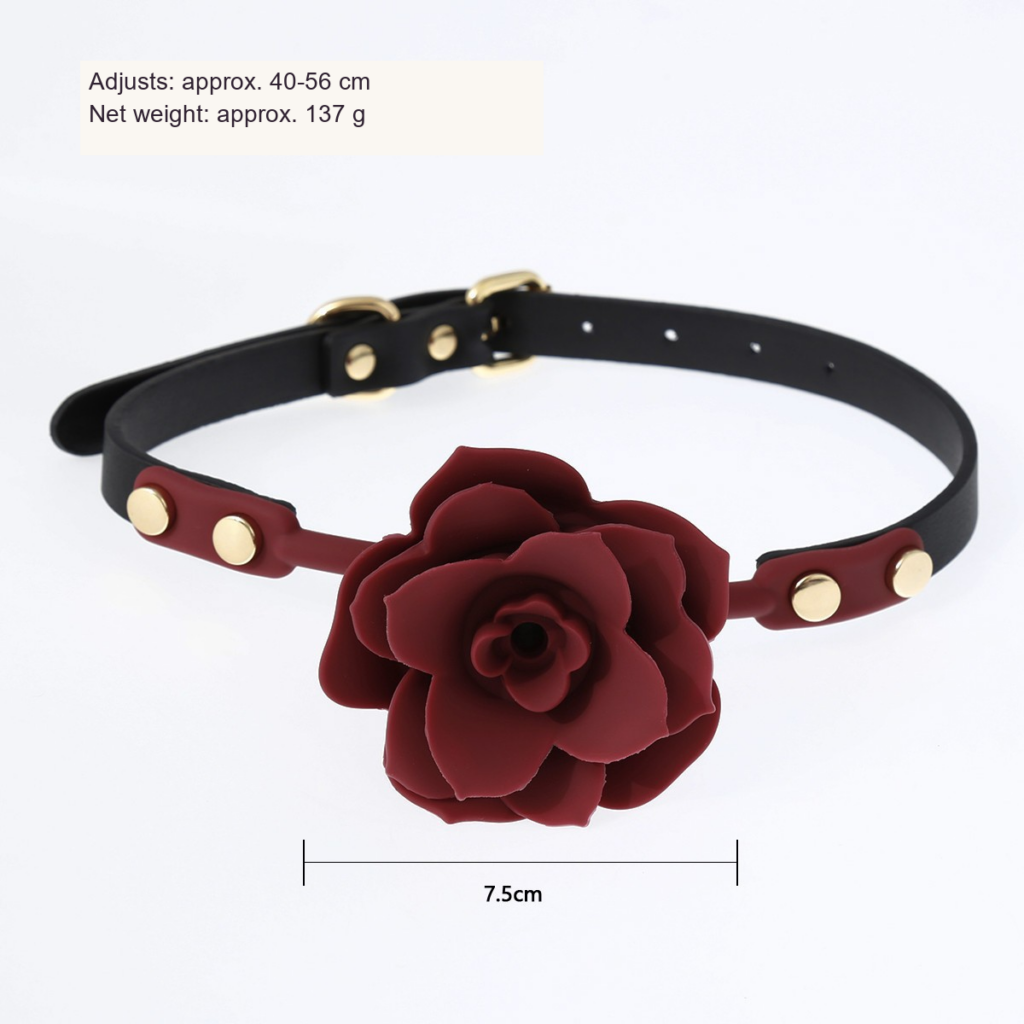 Rose gag product detail and English measurements