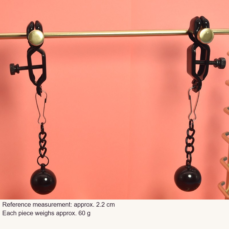 Supplier clamp photograph with unchanged measurements in English