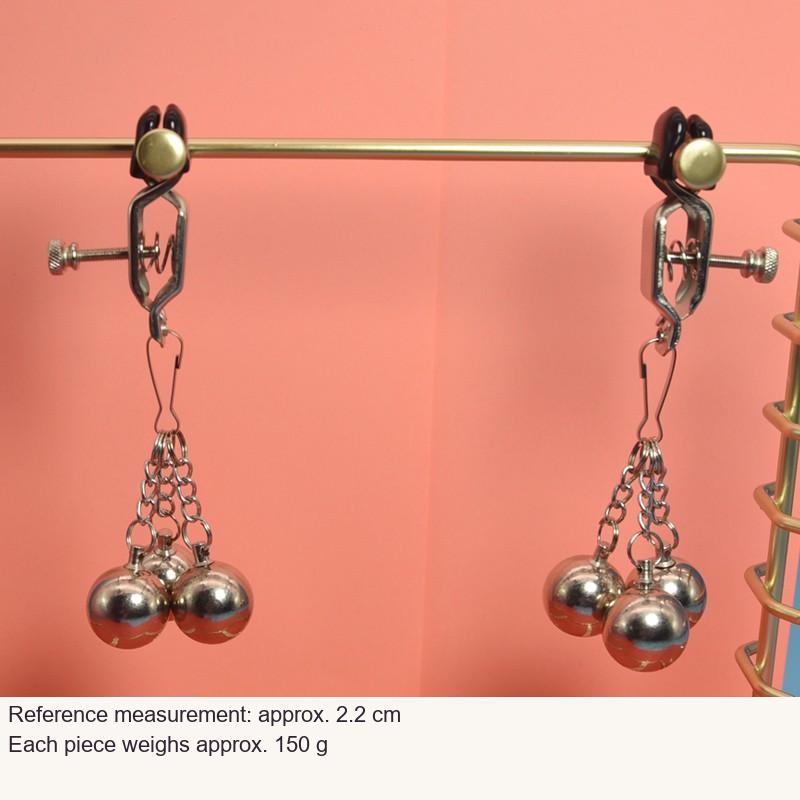 Supplier clamp photograph with unchanged measurements in English