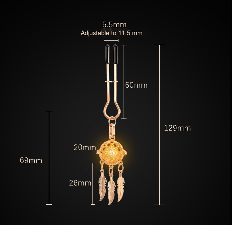 Luminous pendant clamp detail and English supplier reference