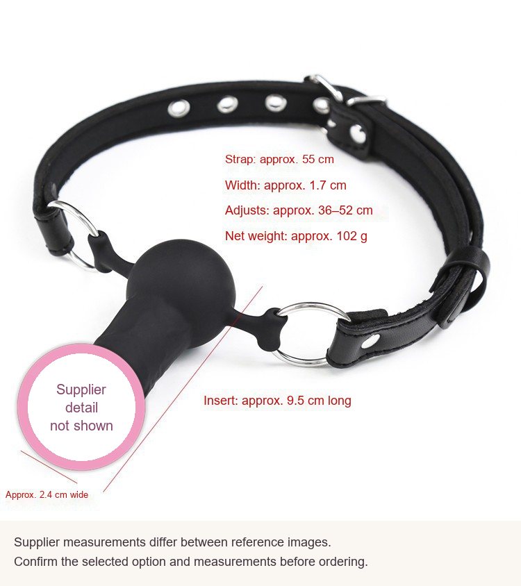 Supplier product reference with English annotations; confirm option-specific measurements