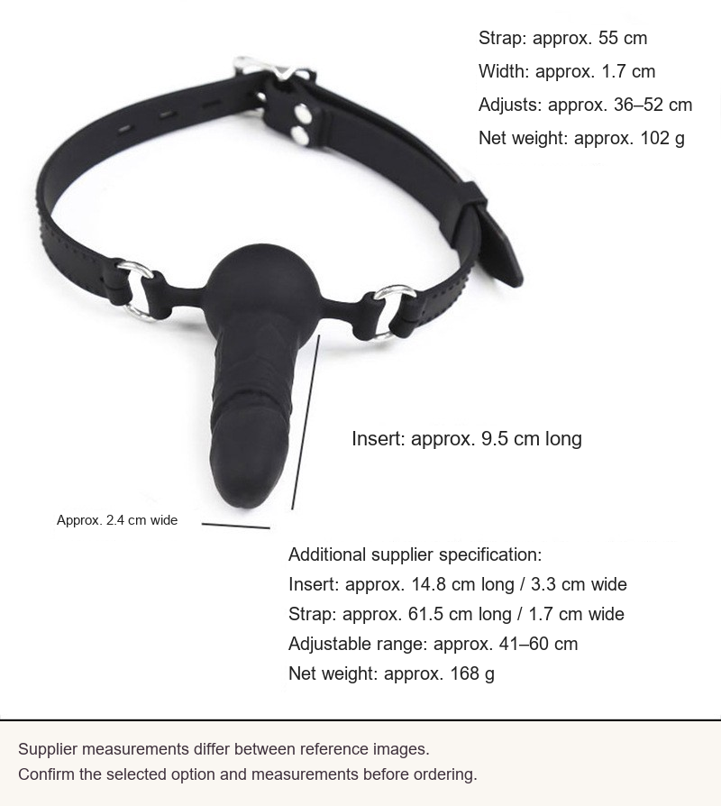 Supplier product reference with English annotations; confirm option-specific measurements