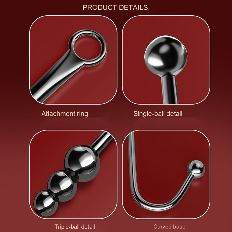 Collar and chain accessory detail with English supplier reference