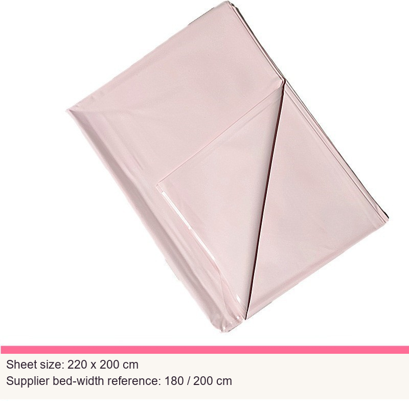 Sheet product photo with English supplier size or care reference