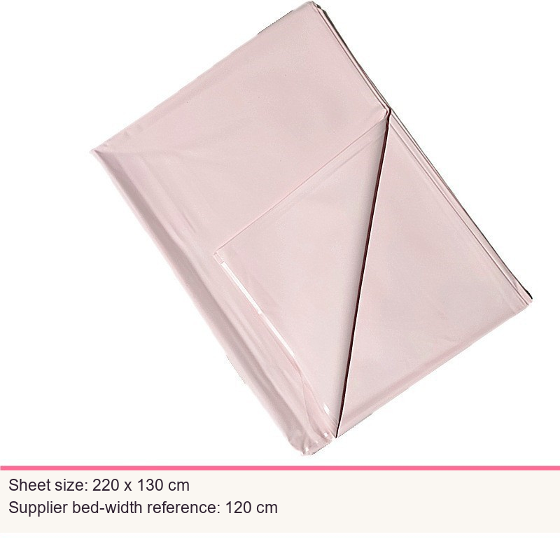 Sheet product photo with English supplier size or care reference