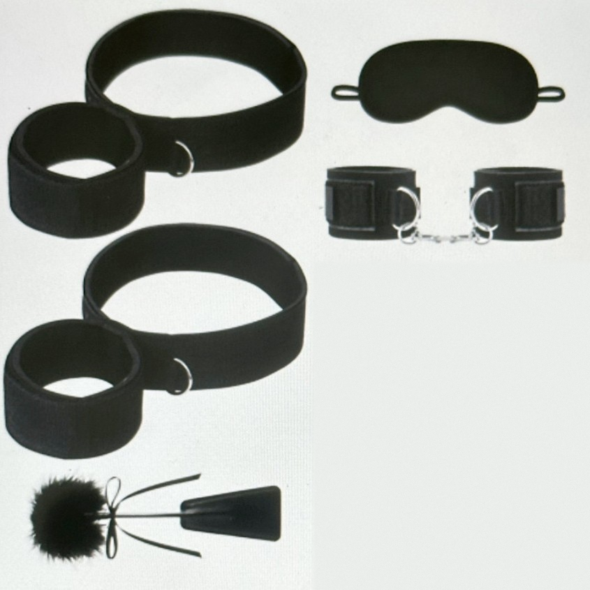 Adult SM Restraint Strap Set Couples Bondage Training Prop