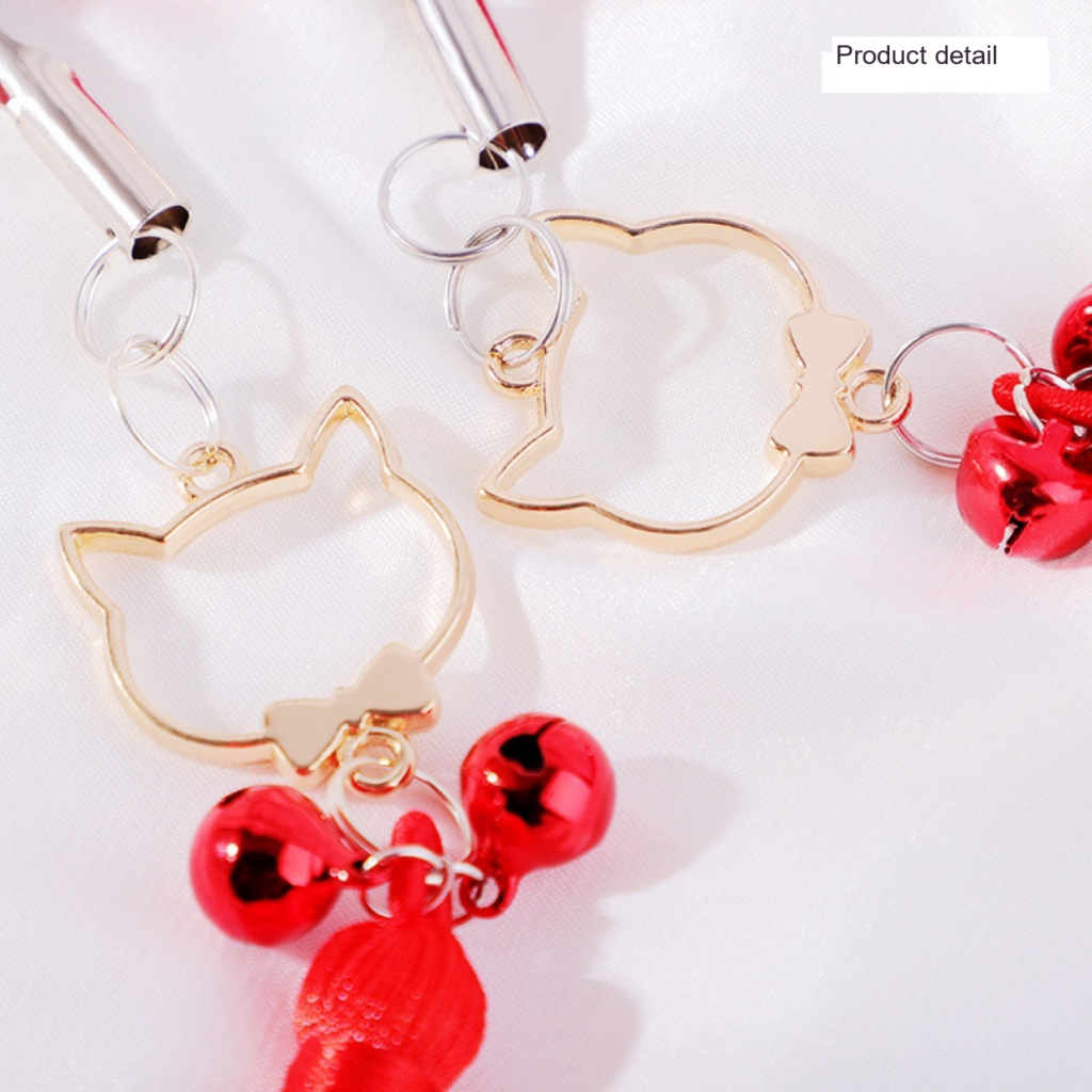Adult SM Stimulation Bell Clamp Tassel Nipple clamps Alternative Unisex Tease Toy