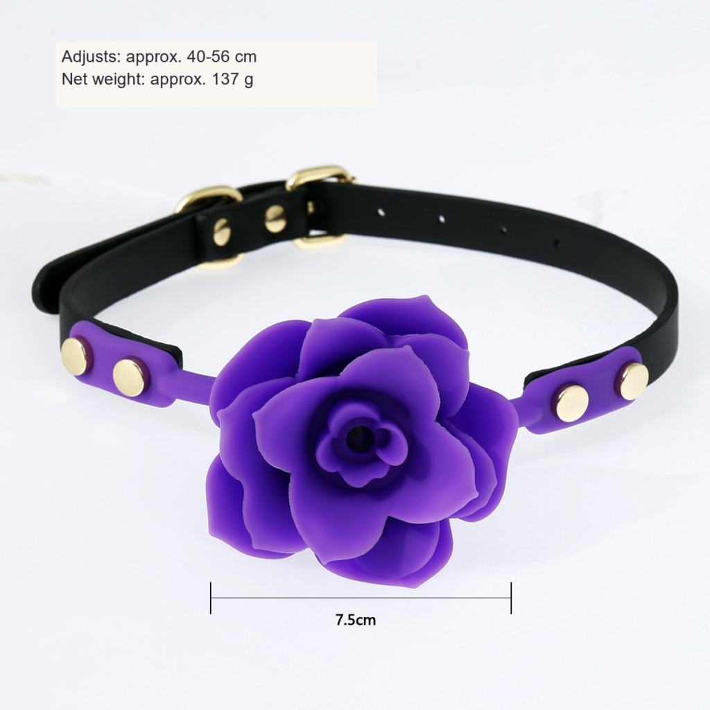 Rose gag product detail and English measurements