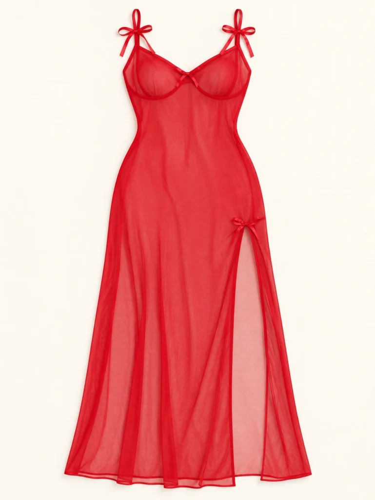 Lingerie Camisole Mesh Sheer Women Sexy Clear