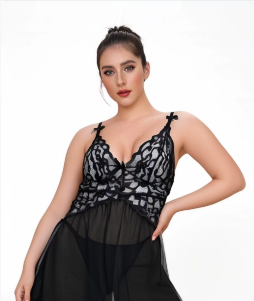 Black Bodice Detail — supplier photograph
